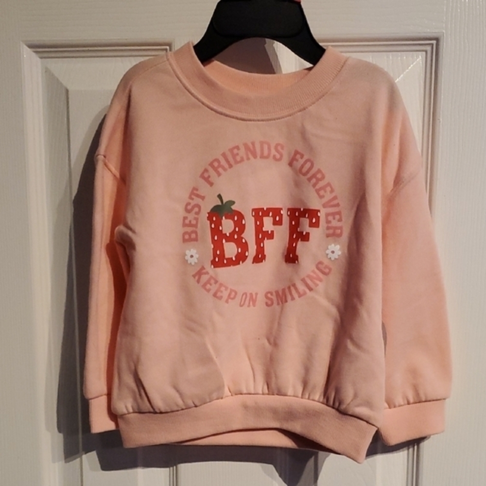 🐻  Wonder Nation Pink BFF Sweatshirt